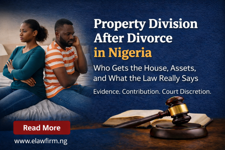 Property Division after divorce in nigeria